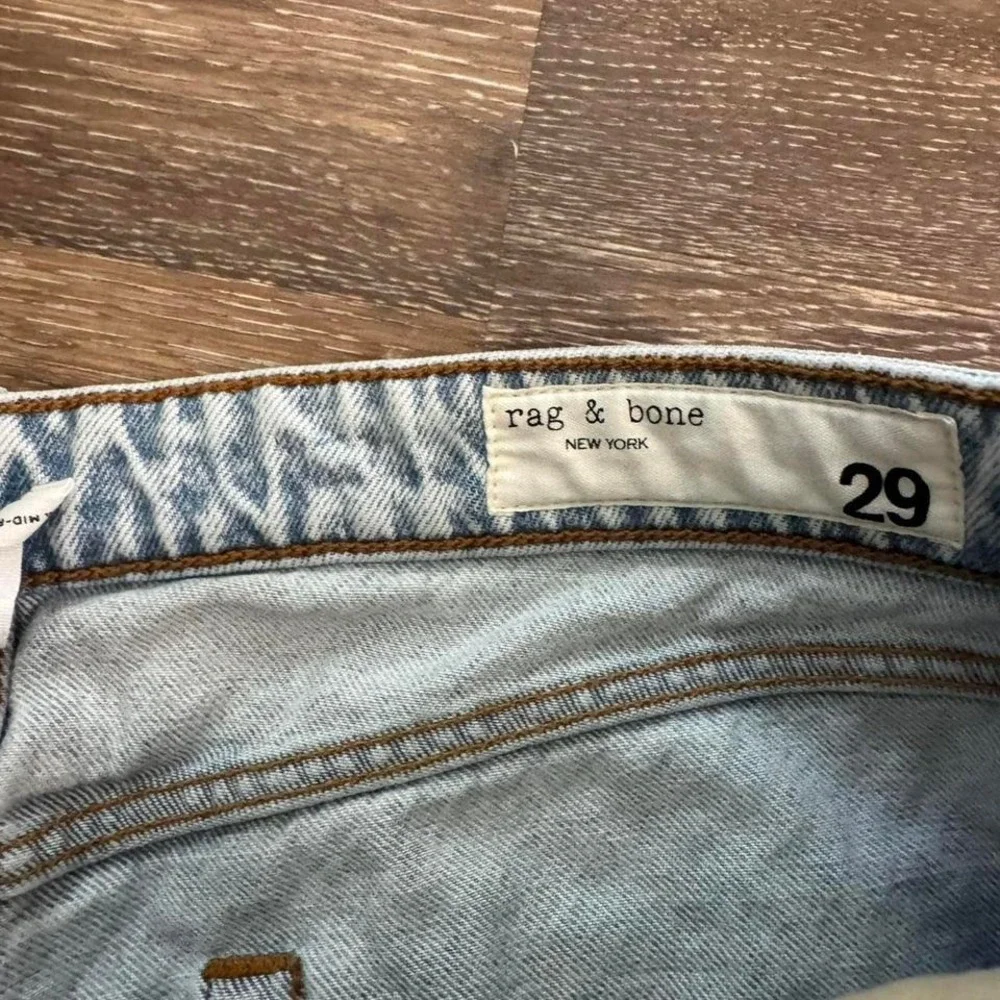 Rag & Bone Rosa Mid Rise Boyfriend - Picture 2 of 6